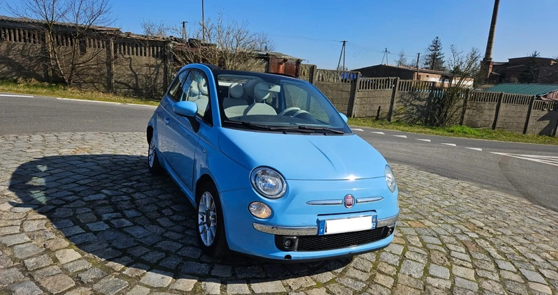 Fiat 500 cena 18900 przebieg: 122373, rok produkcji 2014 z Chodzież małe 781